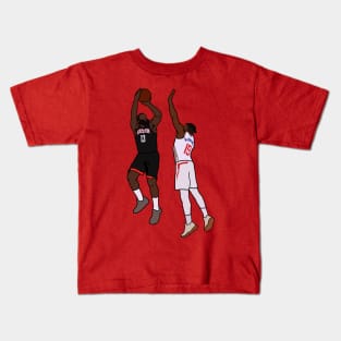 James Harden Stepback Houston Rockets Kids T-Shirt